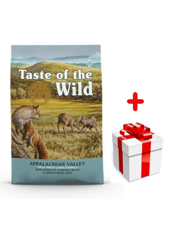 TASTE OF THE WILD Appalachian Valley small breed 12,2kg + niespodzianka dla psa GRATIS!