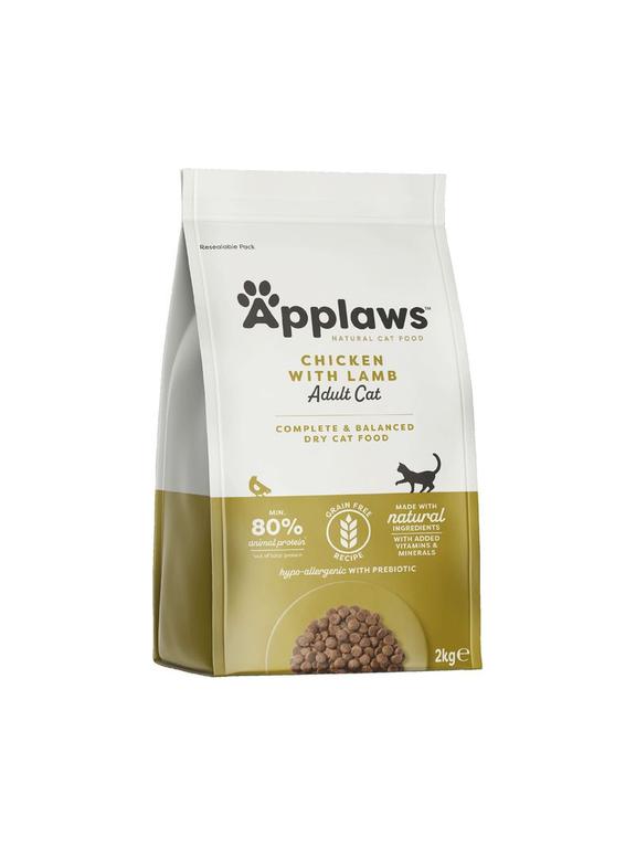 Applaws Adult Chicken with Extra Lamb Sucha Karma dla kota 2kg
