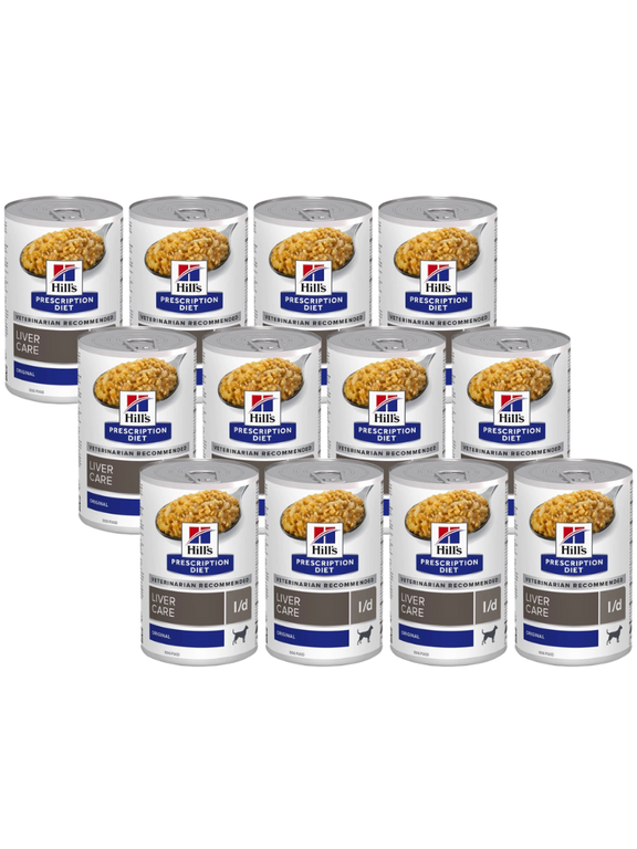 HILL'S PD Prescription Diet Canine L/d 12x370g - puszka
