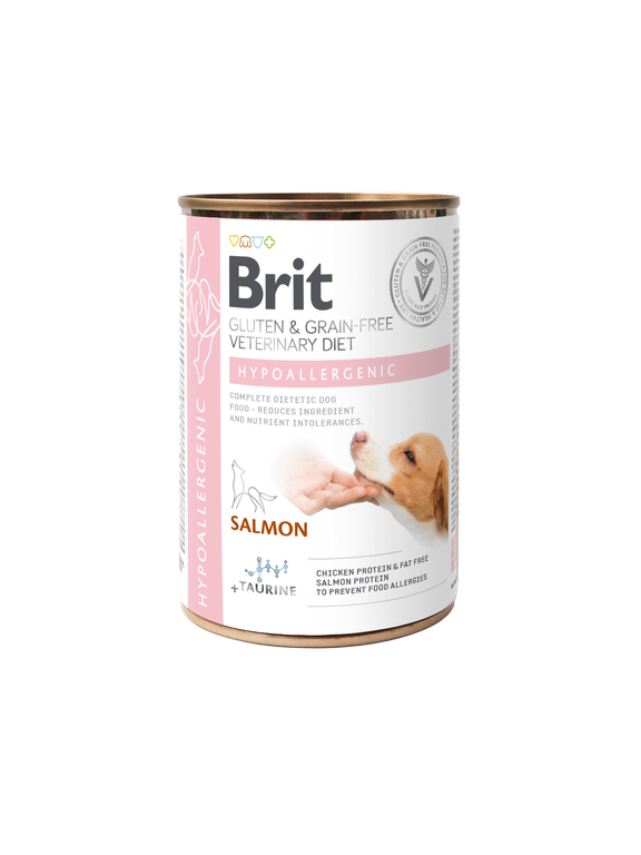 BRIT GF Veterinary Diets Dog Hypoallergenic 400g - karma mokra dla psa