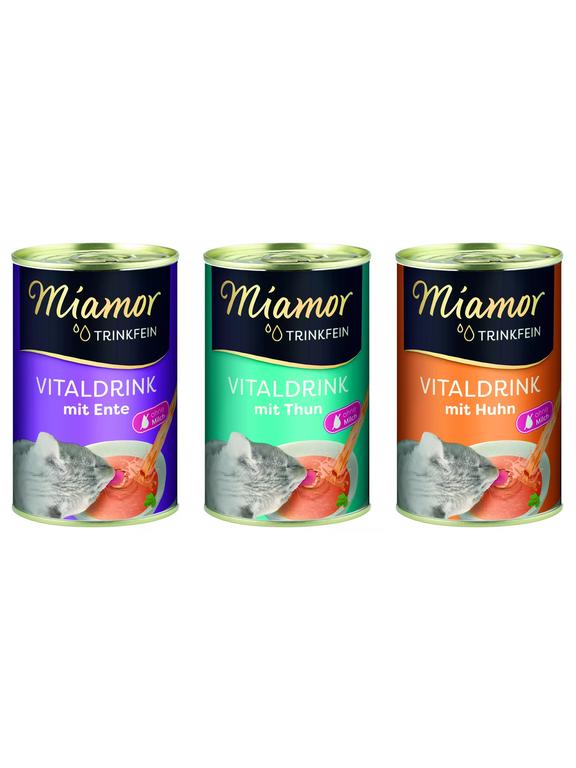 Miamor VitalDrink Mix smaków 3x135ml
