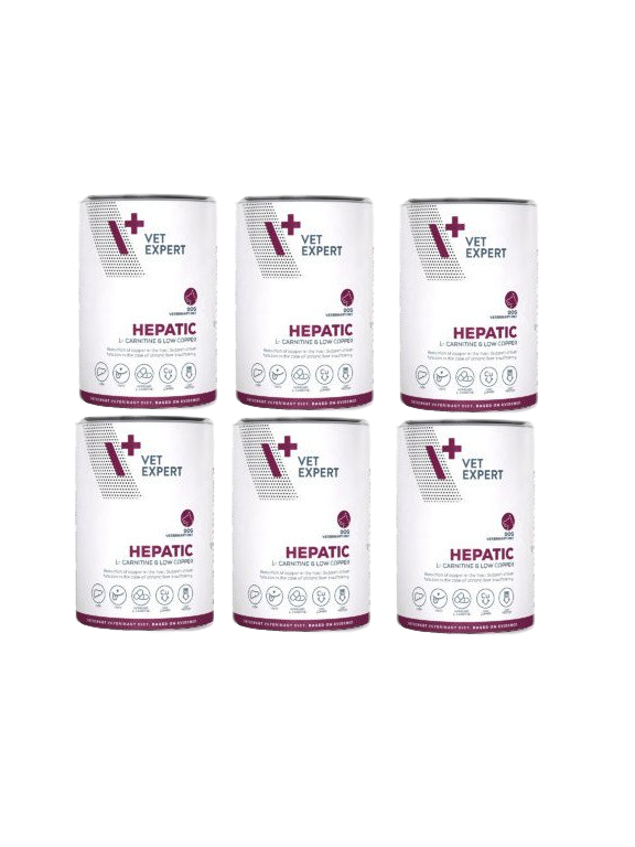 VETEXPERT Hepatic Dog 6x400g