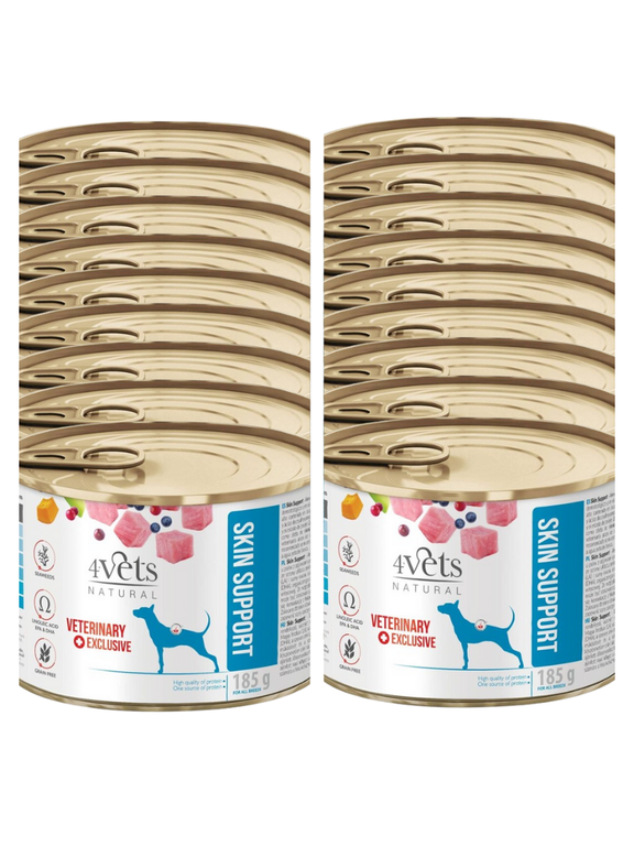 4Vets Dog Skin Support 18x185g