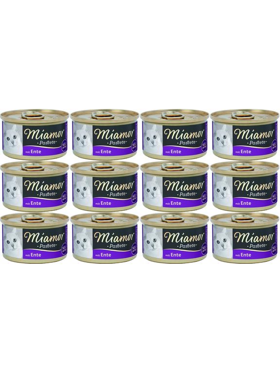 Miamor Pastete kaczka 12x85g puszka