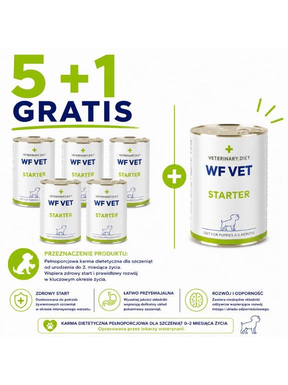 WF VET Starter 6x400g