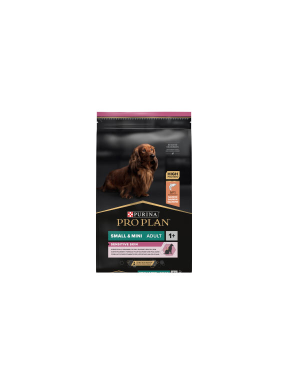 PRO PLAN Sensitive Skin Small & Mini Adult Karma dla psów bogata w łososia 7kg