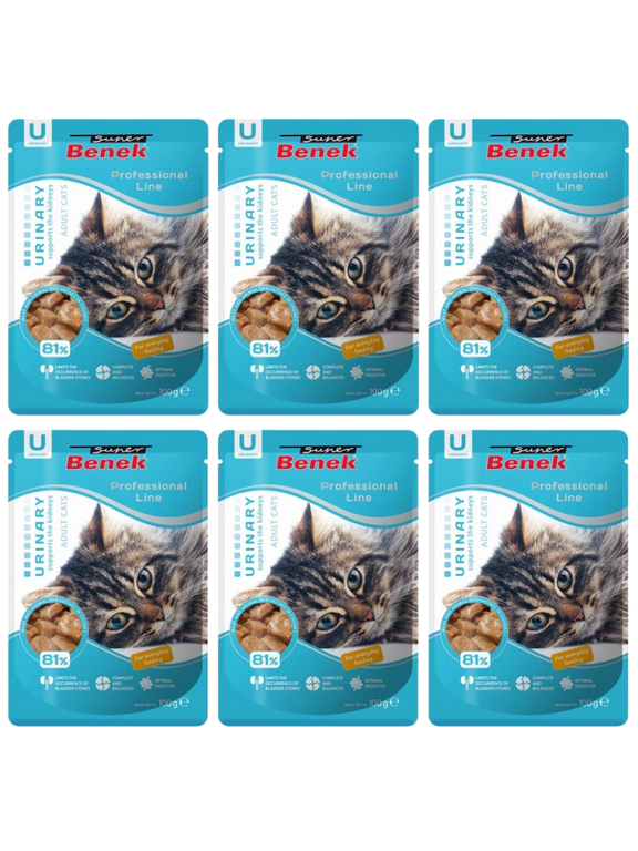 Super Benek Saszetka dla kota urinary 24x100g