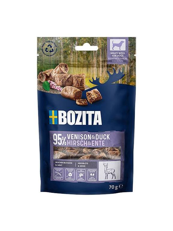 BOZITA Meaty Bites kaczka z dziczyzną przysmak pies 70g