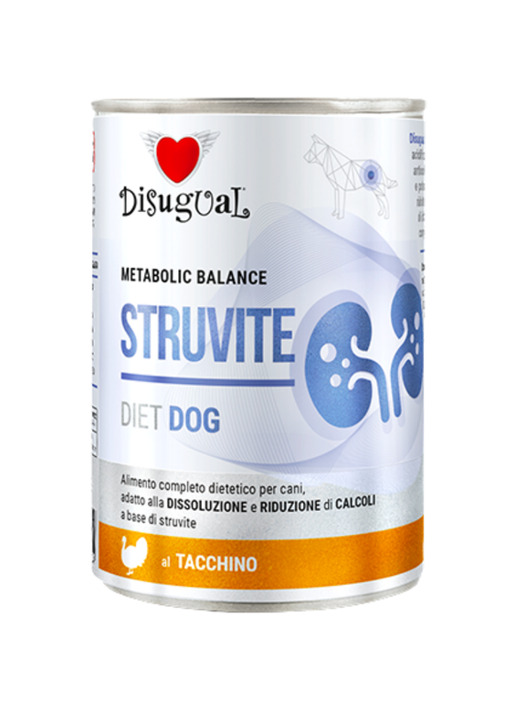 Disugual Karma mokra dla psa Weterynaryjna STRUVITE Indyk (dorosły) 400g