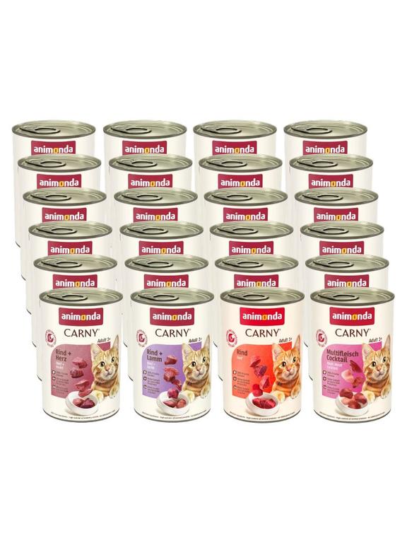 ANIMONDA Cat Carny Adult 24x400g Mix smaków
