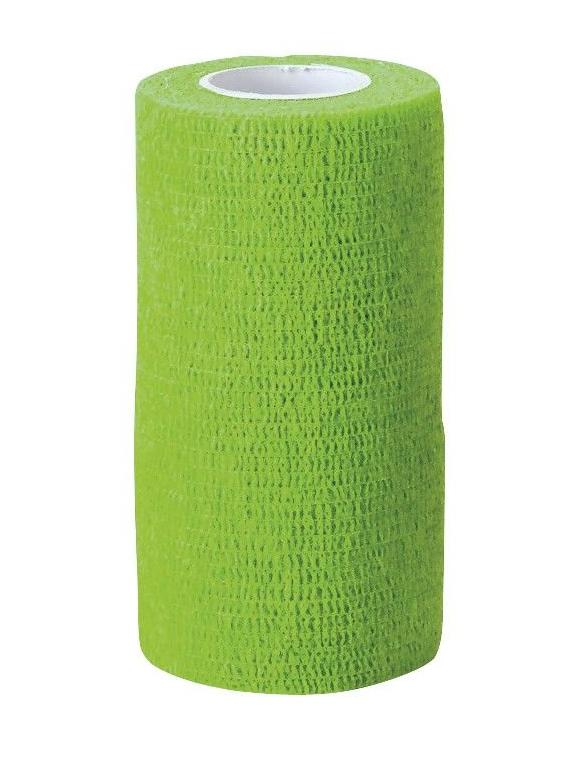 Kerbl Samoprzylepny bandaż EquiLastic, 7,5 cm, zielony
