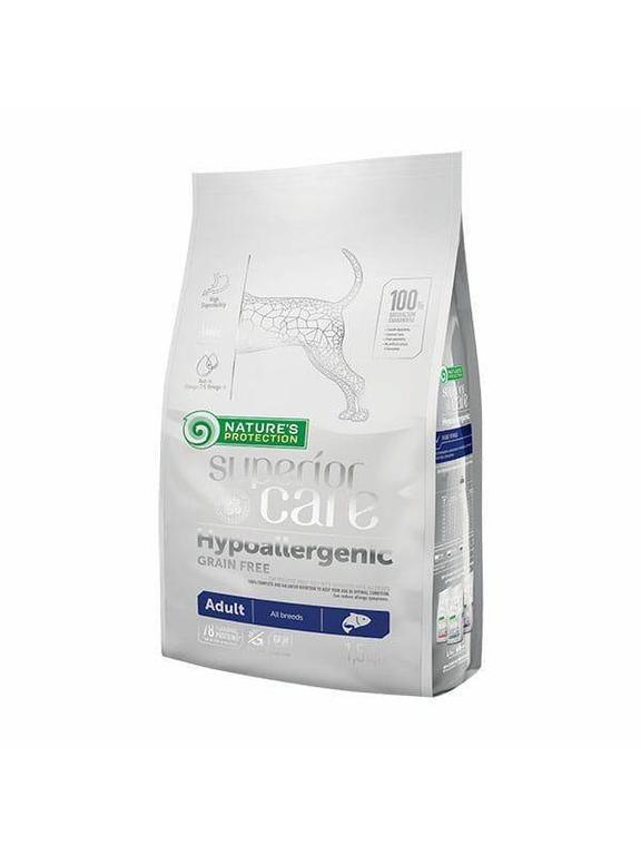 NATURES PROTECTION  Superior Care Hypoallergenic Grain Free Salmon Adult All Breeds 1,5kg