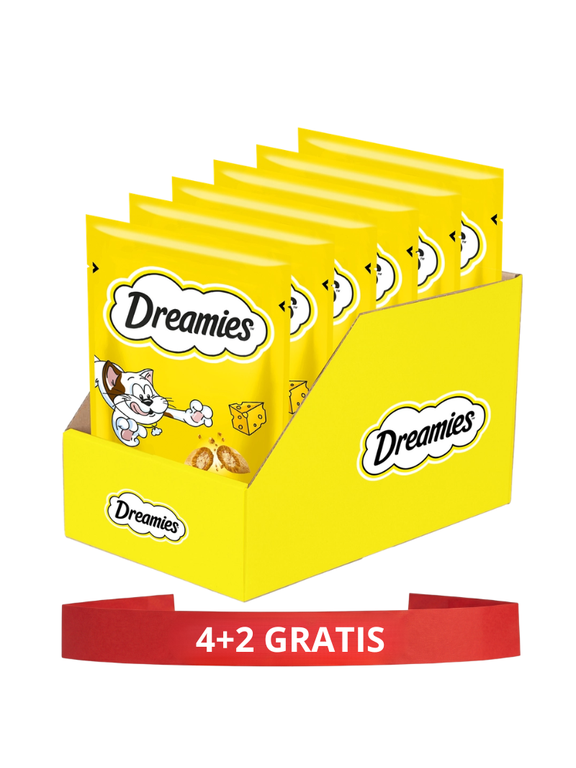 DREAMIES 6x60g - przysmak dla kota z pysznym serem