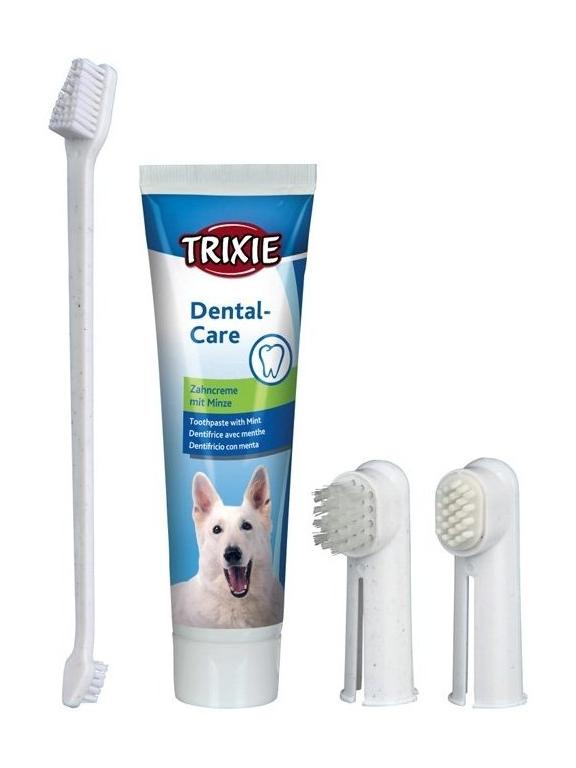 TRIXIE Zestaw do czyszczenia zębów dla psów