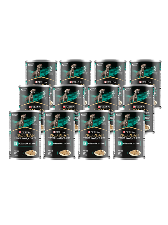 PRO PLAN Veterinary Diets Canine EN Gastrointestinal Karma dla psów mus 12x400g
