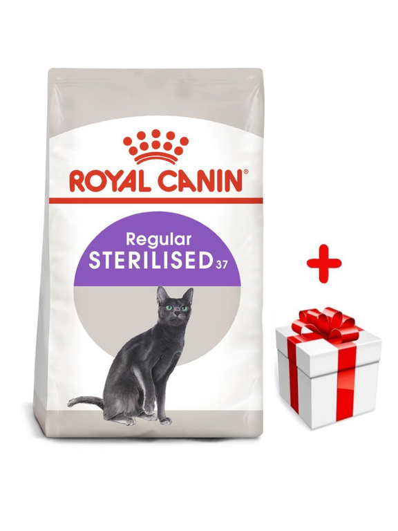 ROYAL CANIN  Sterilised 4kg karma sucha dla kotów dorosłych, sterylizowanych + niespodzianka dla kota GRATIS!