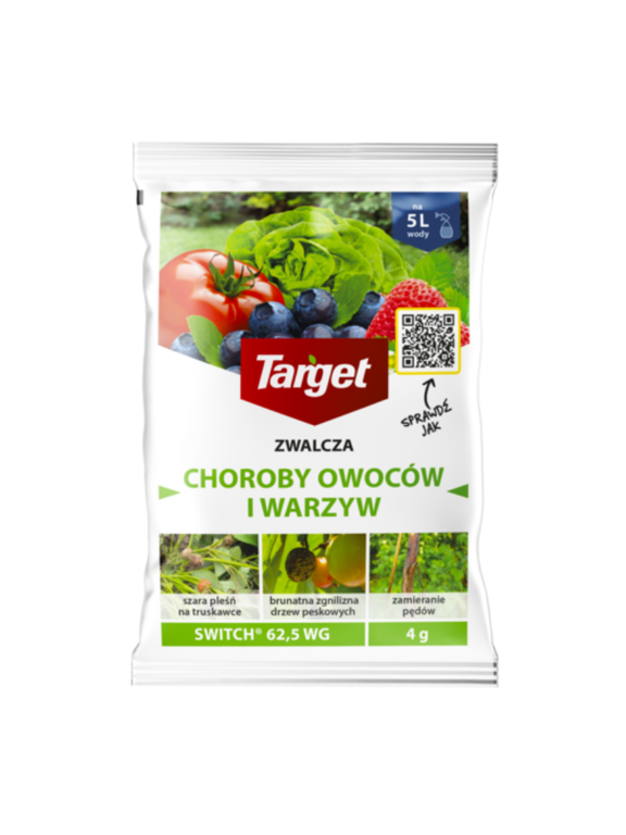 SWITCH 62,5WG - OWOCE, WARZYWA 4 G
