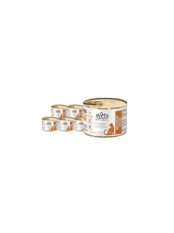 4Vets Cat Weight Reduction 6x185g