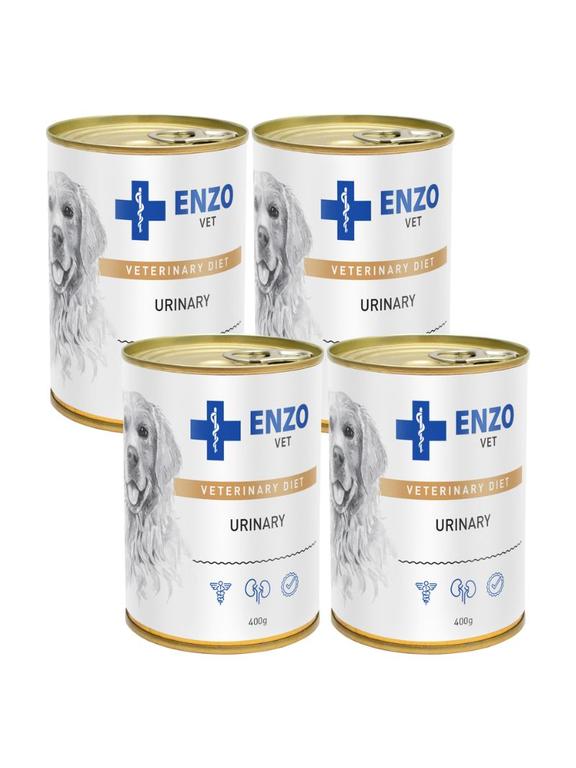 ENZO VET Urinary na choroby układu moczowego z kurczakiem dla psów 4x400g