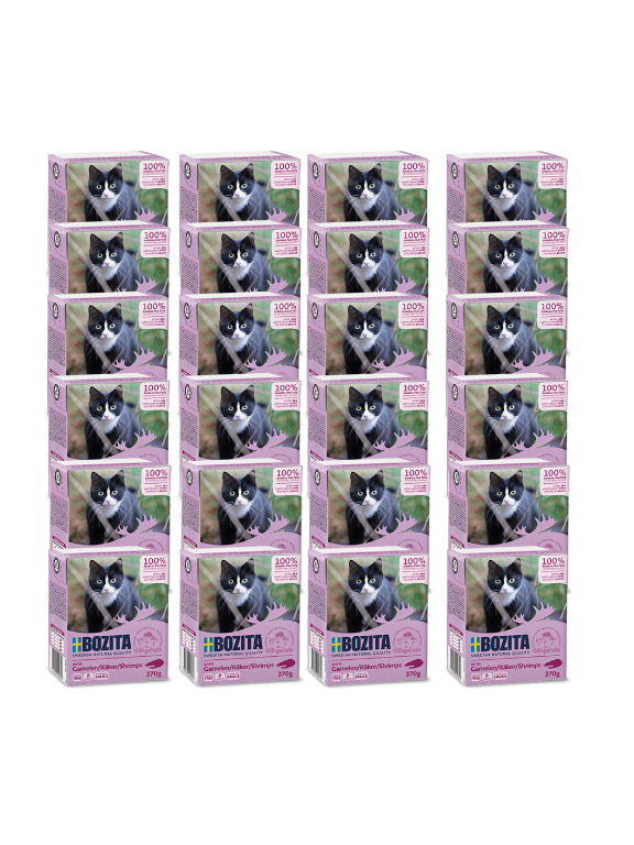 BOZITA Cat Krewetki W Sosie 24x370g