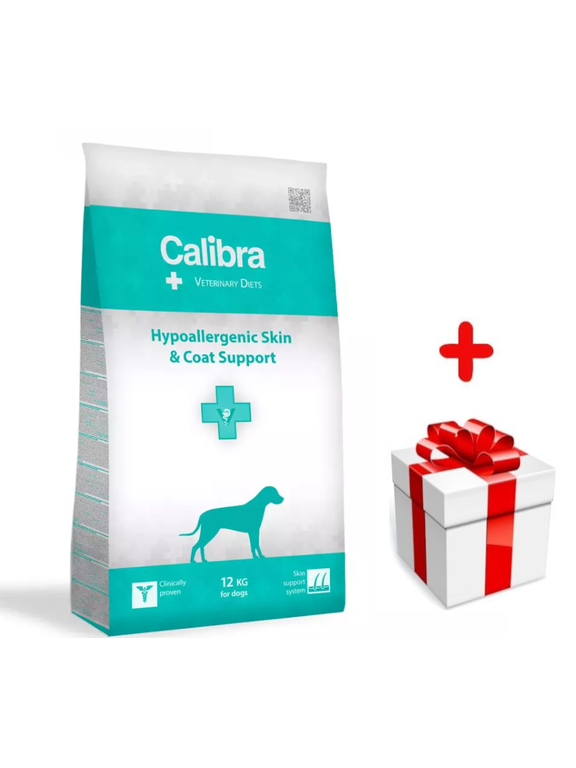 Calibra Veterinary Diets Dog Hypoallergenic 12kg + Niespodzianka dla psa GRATIS