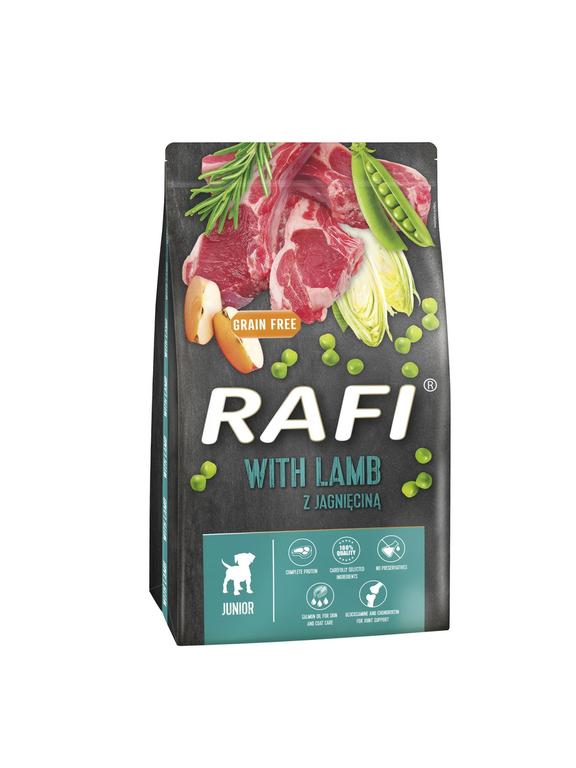 DOLINA NOTECI Rafi Junior karma sucha dla psa z jagnięciną 10kg