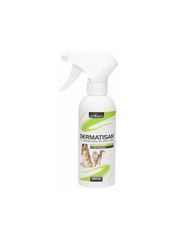Dermatisan płyn oczyszczający z chlorheksydyną do pielęgnacji skóry psów i kotów 250ml