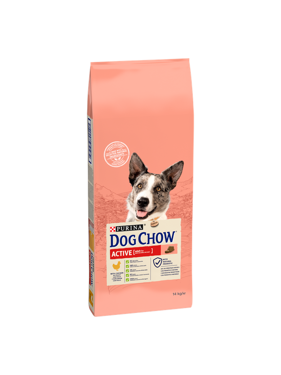 PURINA Dog Chow Adult Active Chicken 14kg