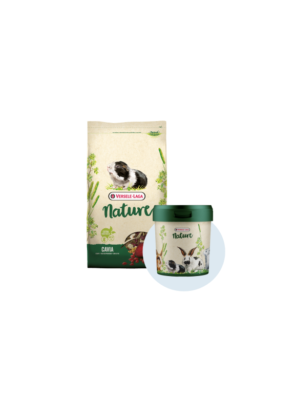 VERSELE-LAGA Cavia Nature 2,3kg - dla kawii domowych + pojemnik GRATIS !!!