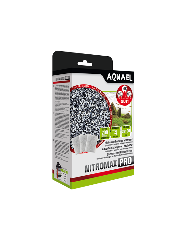 AQUAEL Wkład filtracyjny NITROMAX PRO 3x100ml (N)