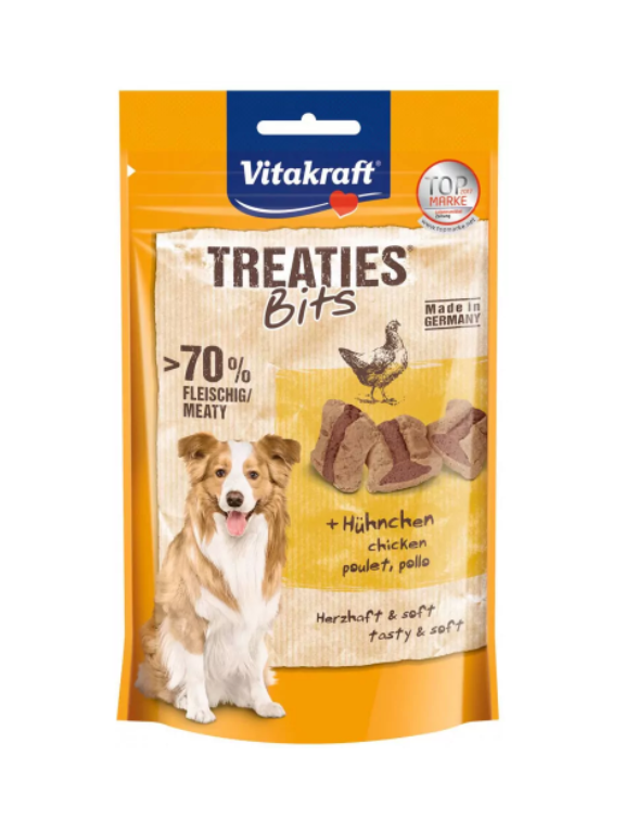 Vitakraft Treaties Bits kurczak 120g przysmak dla psa