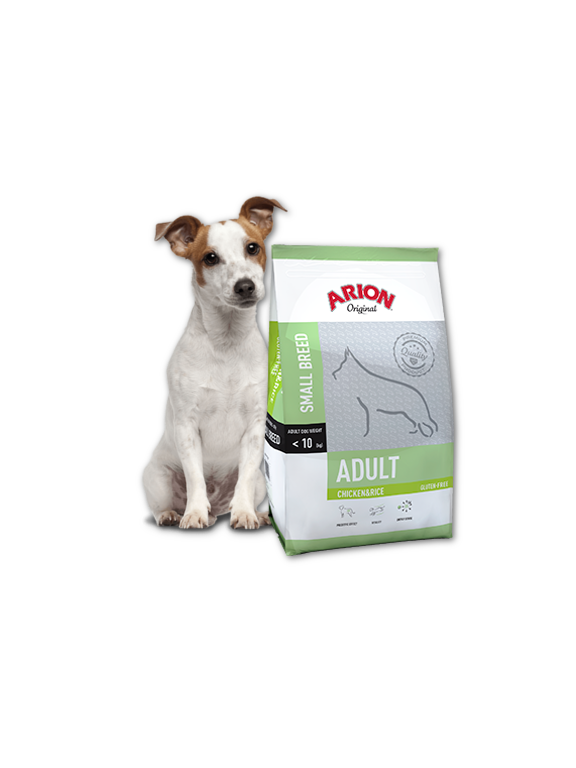 ARION Original Adult Small Breed Chicken & Rice 7,5kg+1 kg
