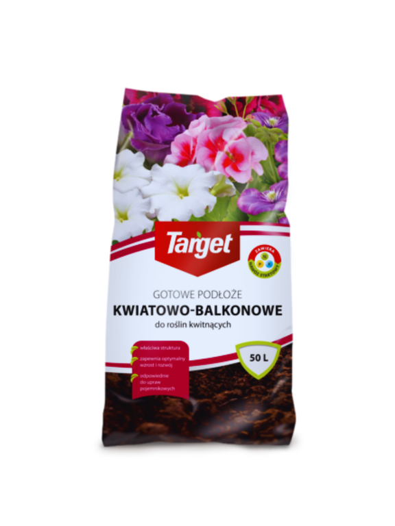 Gotowe podłoże kwiatowo-balkonowe 50 L