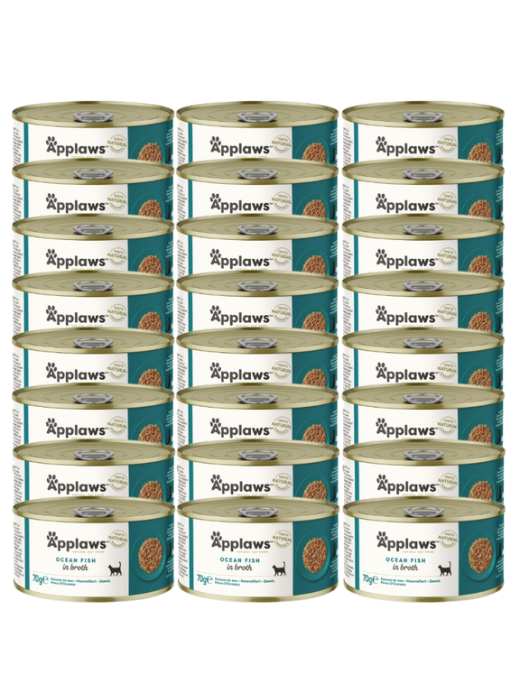 Applaws Cat Ryby oceaniczne 24x70g PUSZKA