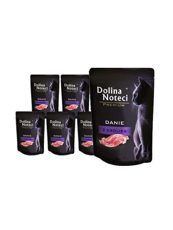 Dolina Noteci Premium  danie z królika  – dla kotów dorosłych 10x85g