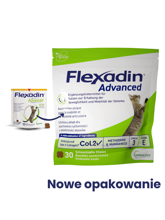 VETOQUINOL Flexadin Advanced Cat 30 kąsków