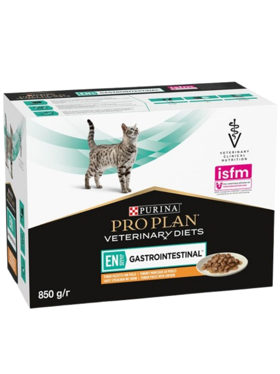 PURINA Veterinary PVD EN Gastrointestinal kurczak Cat 10x85g saszetka