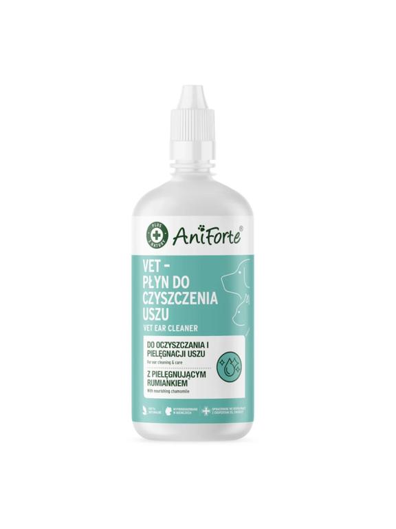 AniForte Vet - płyn do czyszczenia uszu dla psa i kota - 250ml