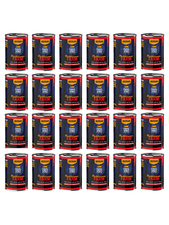 PRIMAL SPIRIT Iberian Mediterranean Farm 24x400g puszka