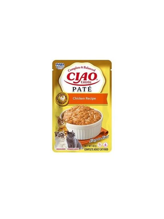 INABA CAT CIAO ENTRÉE PATE CHICKEN- kurczak 40g