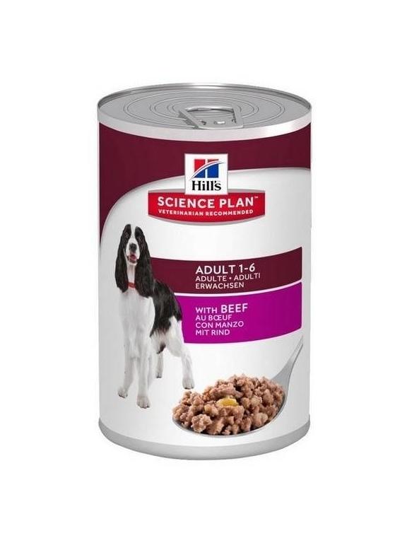HILL'S SP Science Plan Canine Adult wołowina 370g - puszka