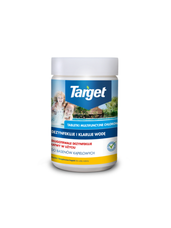 MULTICHLOR - ZWALCZA GLONY I DEZYNFEKUJE WODĘ BASENOWĄ 1 KG (50 X 20 GR)