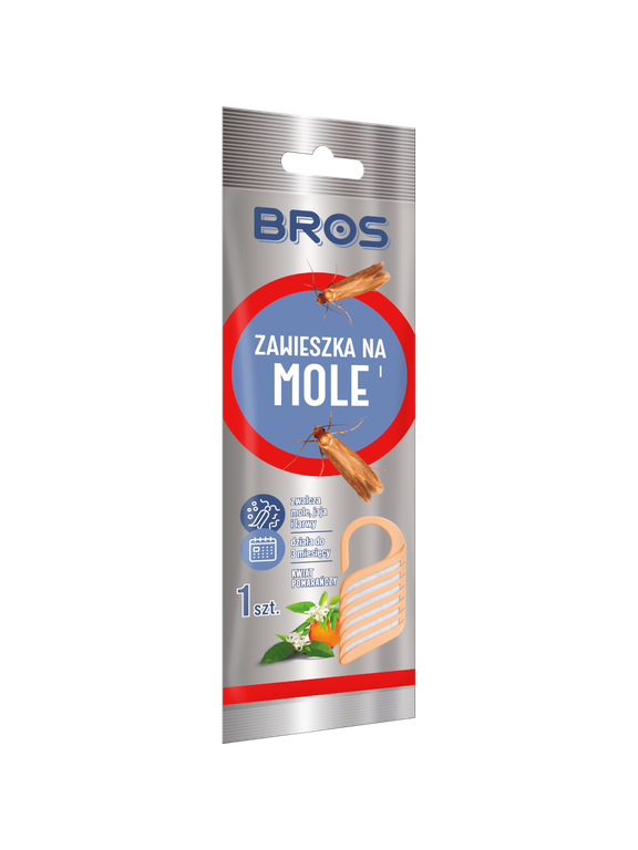 BROS – Zawieszka na mole kwiat pomarańczy 1szt.