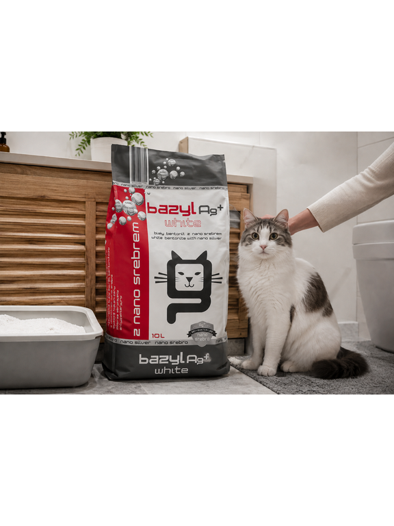 Bazyl Ag+ White 10l
