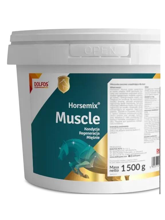 Horsemix Muscle Dla Koni Kondycja Regeneracja Mięśnie Dolfos 1500g