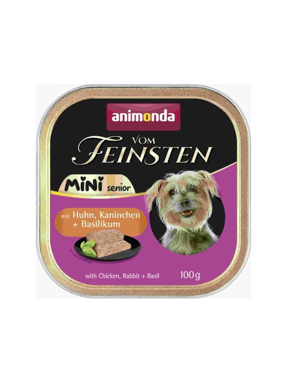 ANIMONDA Vom Feinsten mini senior kurczak/królik  100g