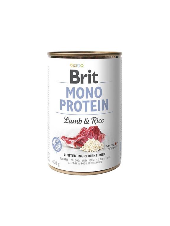 BRIT MONO PROTEIN LAMB & BROWN RICE 400g