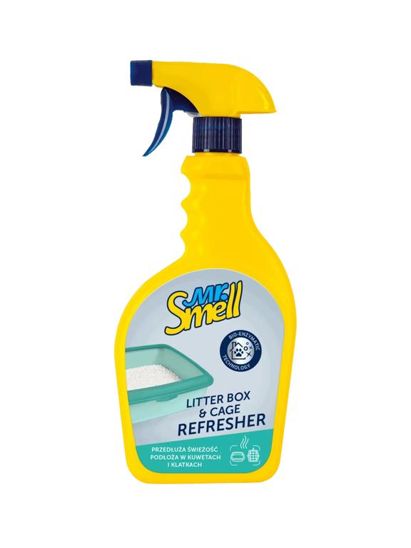 MR SMELL Klatka i Kuweta - preparat do przedłużania świeżości klatek i kuwet - 500ml
