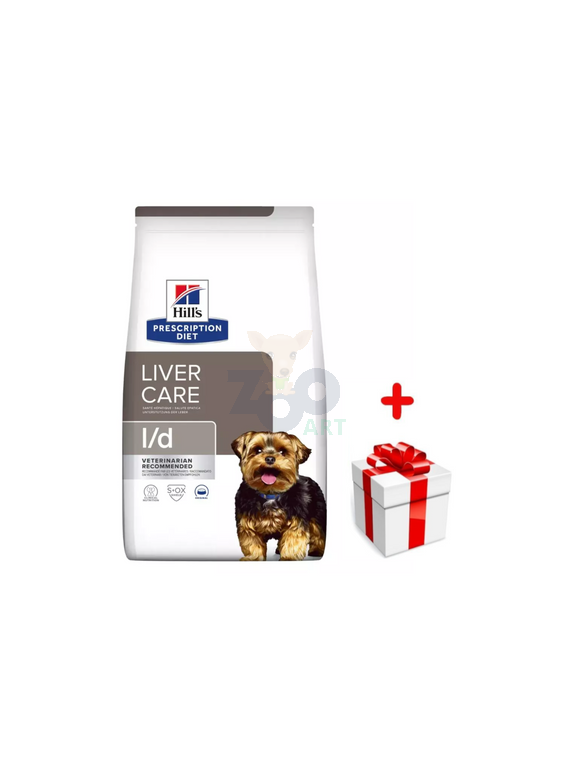 HILL'S PD Prescription Diet Canine L/d Liver Care 1,5kg + niespodzianka dla psa GRATIS!