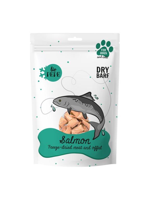 PAKA ZWIERZAKA-Przysmak liofilizowany Lio PEPE Salmon (filet z łososia) 60g